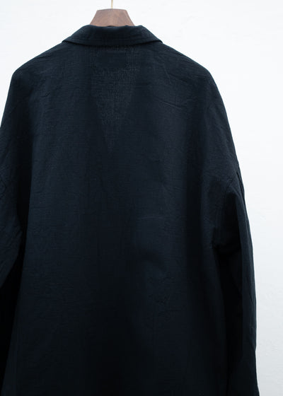 YOKO SAKAMOTO CLASSIC SACK JACKET BLACK