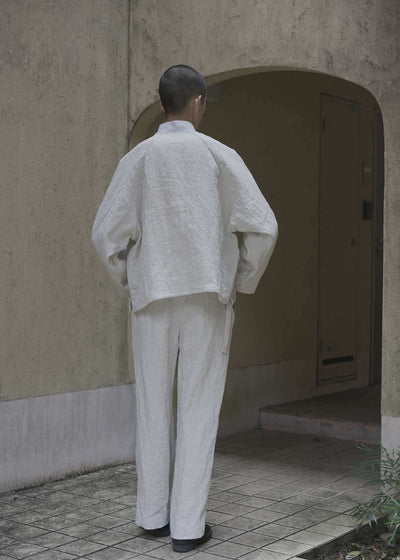 ZIIIN "GOKUH" RAGLAN SLEEVE SHORT BLOUSON / KINARI