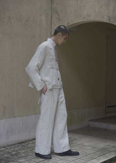 ZIIIN "GOKUH" RAGLAN SLEEVE SHORT BLOUSON / KINARI