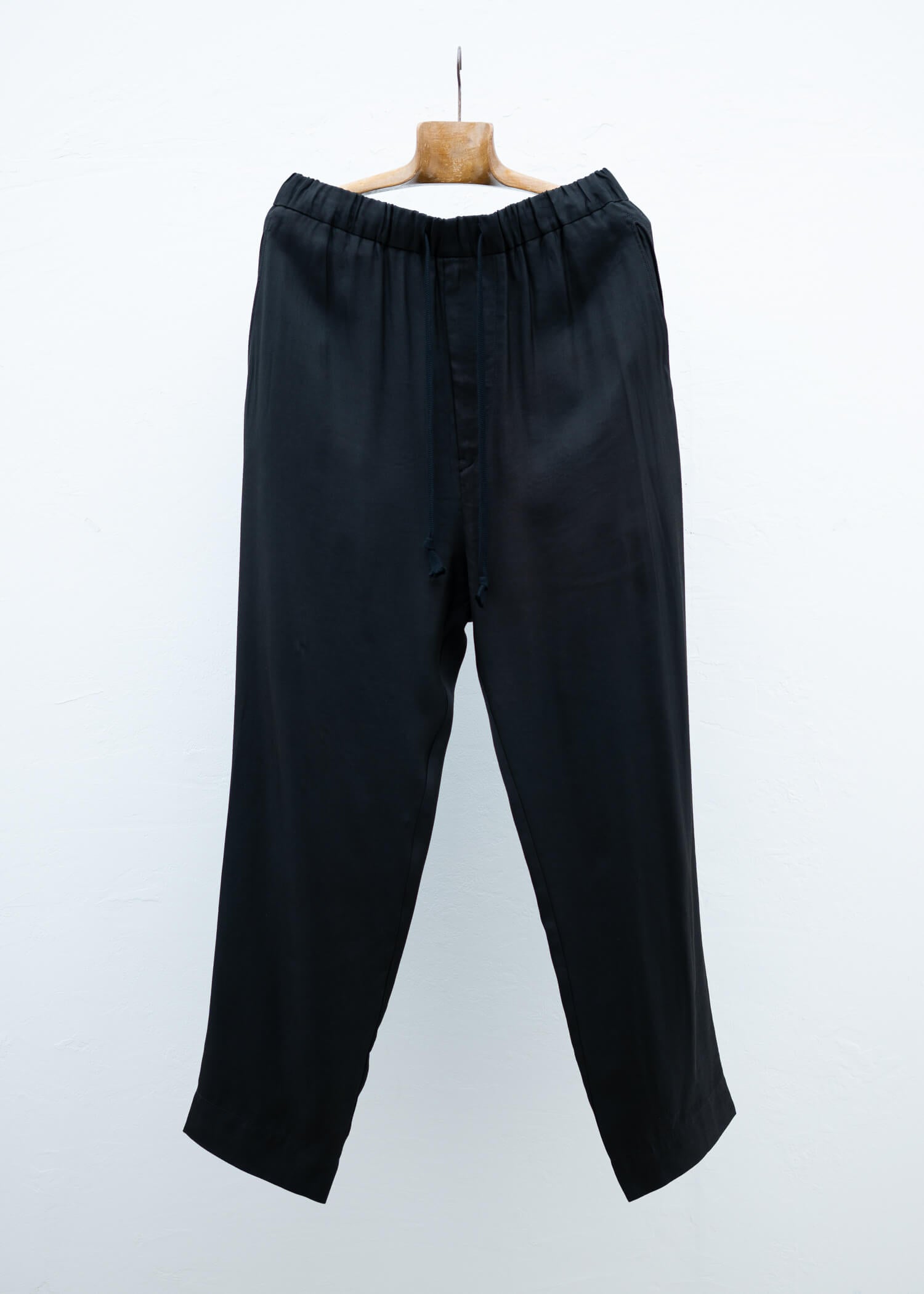 ZIGGY CHEN CLASSIC DRAWSTRING TAPERED TROUSERS