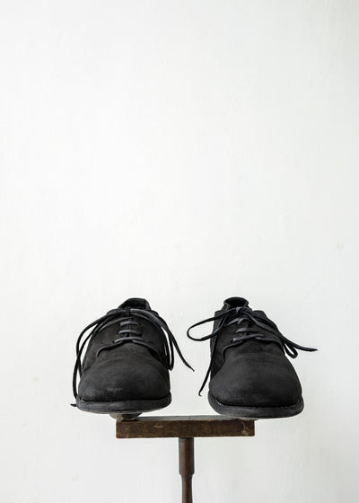 GUIDI / "992X" CLASSIC DERBY / SOLE LEATHER / HORSE REVERSE / BLKT