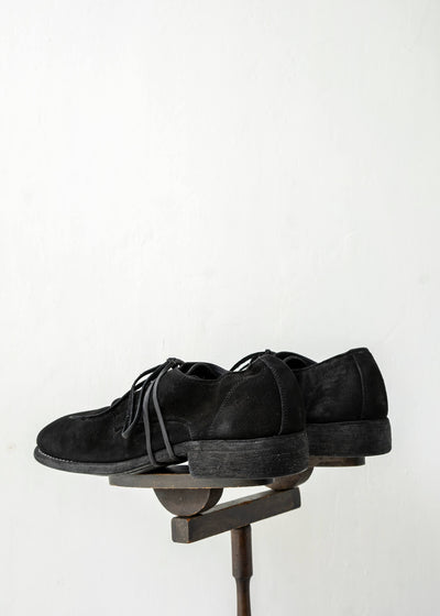 GUIDI / "992X" CLASSIC DERBY / SOLE LEATHER / HORSE REVERSE / BLKT