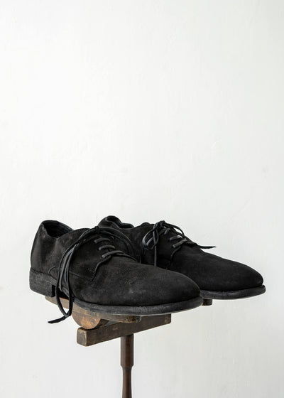 GUIDI / "992X" CLASSIC DERBY / SOLE LEATHER / HORSE REVERSE / BLKT