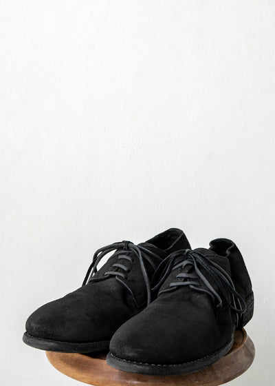GUIDI / "992X" CLASSIC DERBY / SOLE LEATHER / HORSE REVERSE / BLKT
