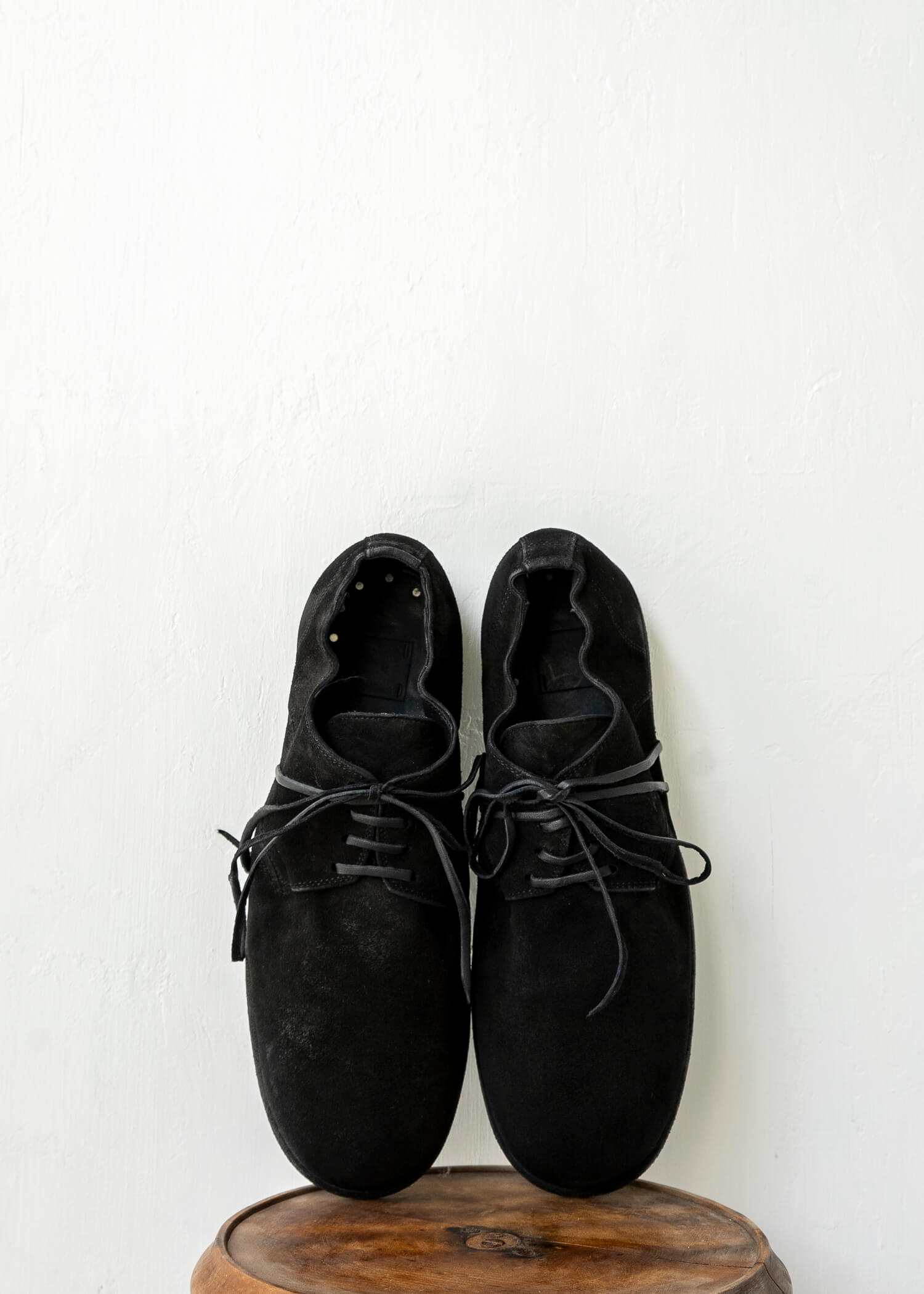 GUIDI / "992X" CLASSIC DERBY / SOLE LEATHER / HORSE REVERSE / BLKT