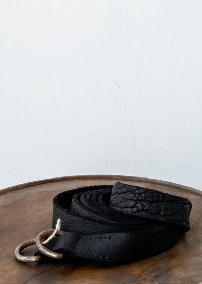 GUIDI / "BLT0" UNISEX L BELT / BISON FULL GRAIN / BLKT