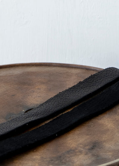 GUIDI / "BLT0" UNISEX L BELT / BISON FULL GRAIN / BLKT