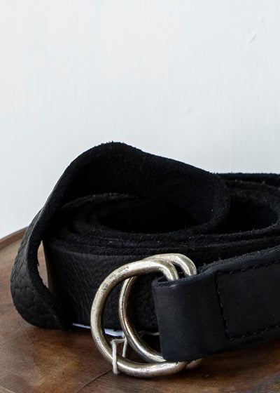 GUIDI / "BLT0" UNISEX L BELT / BISON FULL GRAIN / BLKT