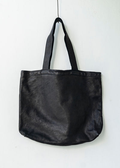 GUIDI / "SH2" SHOPPER BAG / SOFT HORSE FULL GRAIN / BLKT