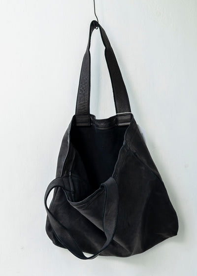 GUIDI / "SH2" SHOPPER BAG / SOFT HORSE FULL GRAIN / BLKT