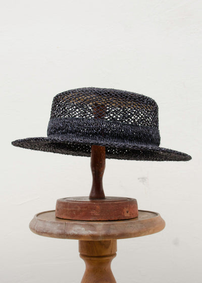 SCHA Art#1014 /Canotier "D" / Black