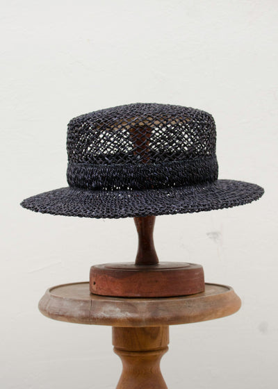 SCHA Art#1014 /Canotier "D" / Black