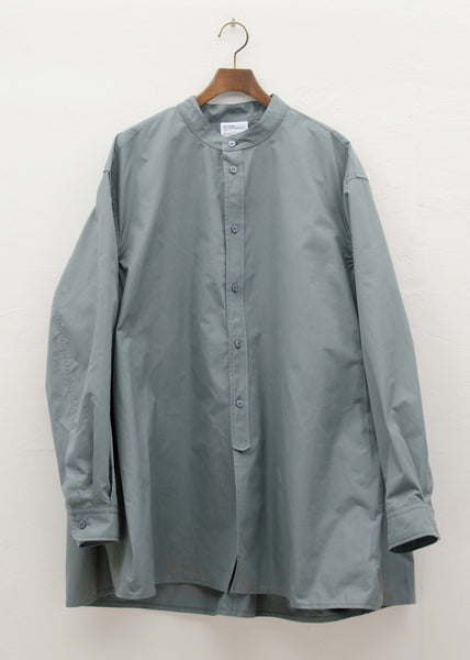 HED MAYNER 3 PLEAT SHIRT / COOL GRAY