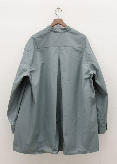 HED MAYNER 3 PLEAT SHIRT / COOL GRAY