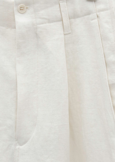 HED MAYNER ELONGATED TROUSERS / BLANC STONE
