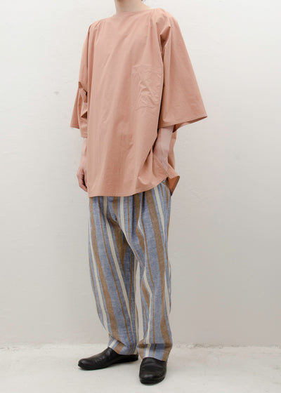 HED MAYNER WIDE COLLAR SHIRT / PEACH