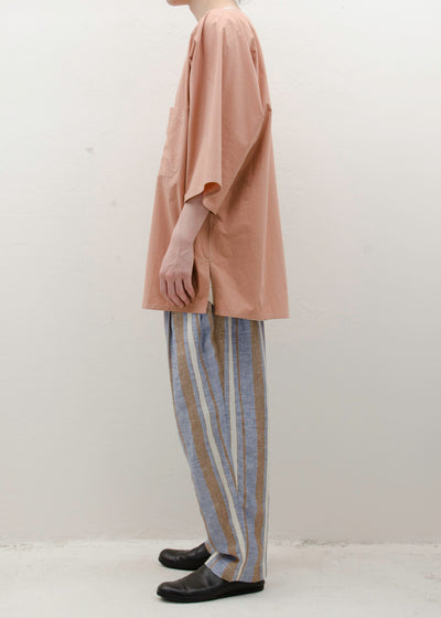 HED MAYNER WIDE COLLAR SHIRT / PEACH