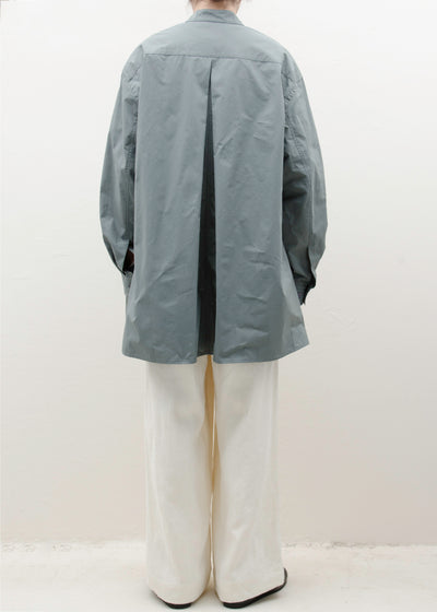 HED MAYNER 3 PLEAT SHIRT / COOL GRAY