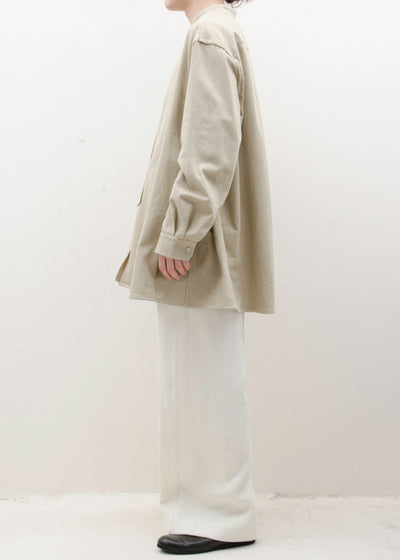 HED MAYNER ELONGATED TROUSERS / BLANC STONE