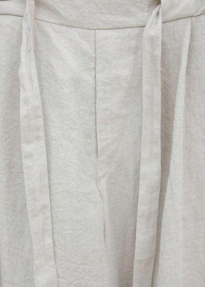 ZIIIN "DARMA" 3 TUCK WIDE PANT / KINARI