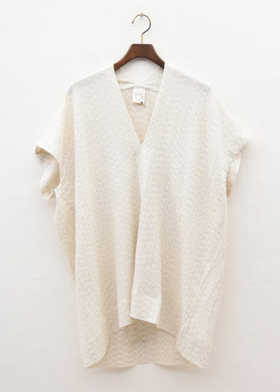 JAN-JAN VAN ESSCHE "TUNIC#30"RAIN KASURI NETTLE CLOTH