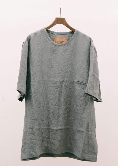 ZIIIN / "AVENO" One Pocket Loose Tunic / GRAY