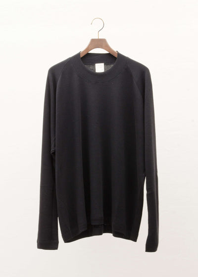 JAN-JAN VAN ESSCHE "TEE#70" BLACK YAK PANCAKE JERSEY
