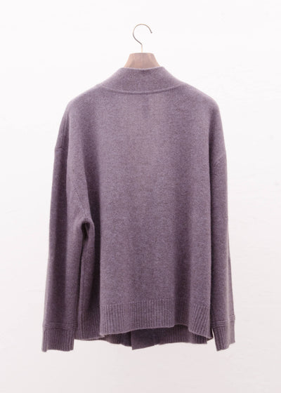 Edwina Horl YAK-STRICKWESTE/PURPLE