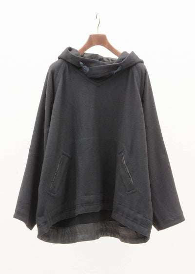 JAN-JAN VAN ESSCHE "JACKET#45" BLACK YAK WOOL