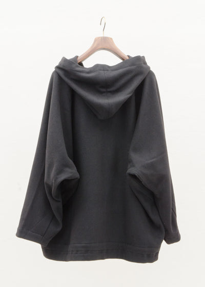 JAN-JAN VAN ESSCHE "JACKET#45" BLACK YAK WOOL