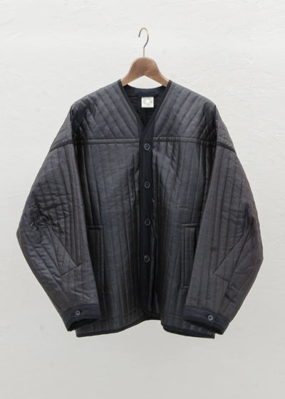 JAN-JAN VAN ESSCHE "JACKET#44" PADDED MUD SILK