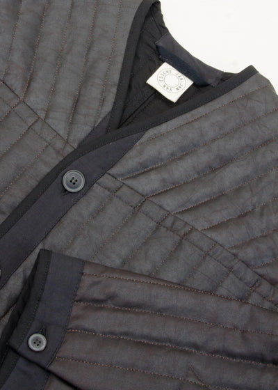 JAN-JAN VAN ESSCHE "JACKET#44" PADDED MUD SILK