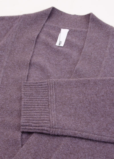 Edwina Horl YAK-STRICKWESTE/PURPLE