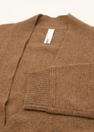 Edwina Horl YAK-STRICKWESTE/CAMEL