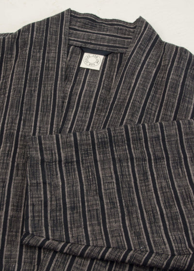 JAN-JAN VAN ESSCHE "KIMONO#9" STRIPED COTTON CLOTH