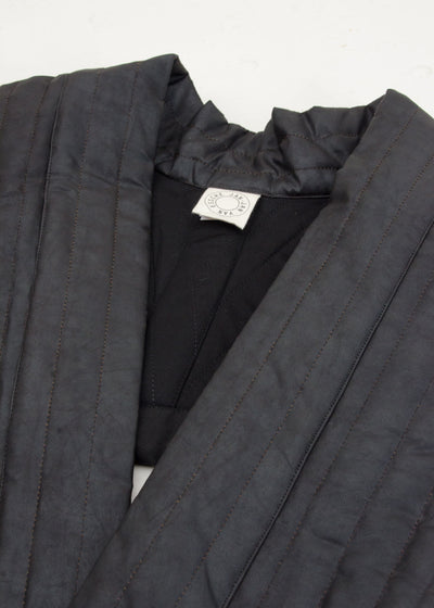 JAN-JAN VAN ESSCHE "COLLARPIECE#1" PADDED MUD SILK