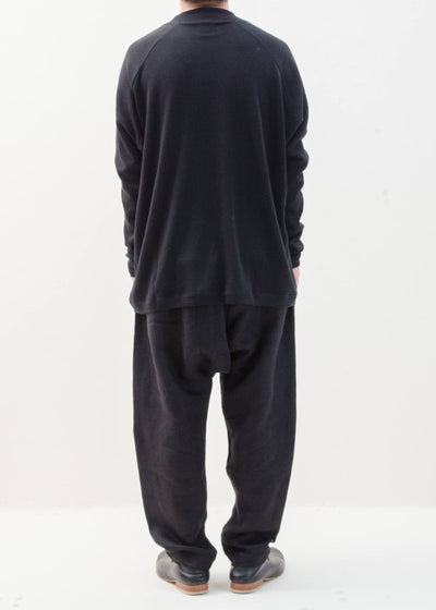 JAN-JAN VAN ESSCHE "TEE#70" BLACK YAK PANCAKE JERSEY