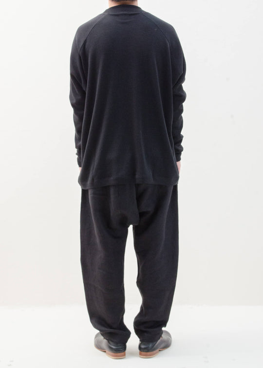 JAN-JAN VAN ESSCHE "TEE#70" BLACK YAK PANCAKE JERSEY