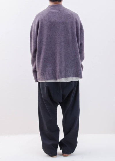 Edwina Horl YAK-STRICKWESTE/PURPLE