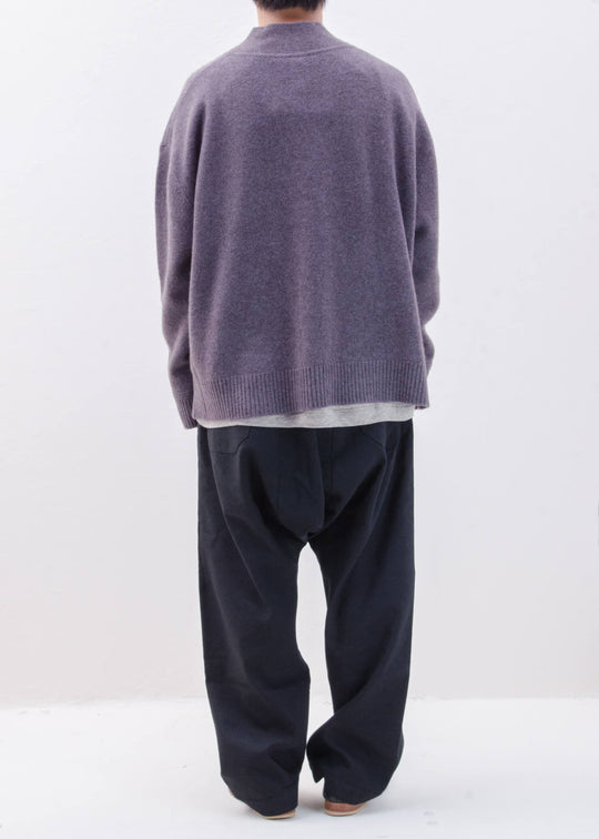 Edwina Horl YAK-STRICKWESTE/PURPLE