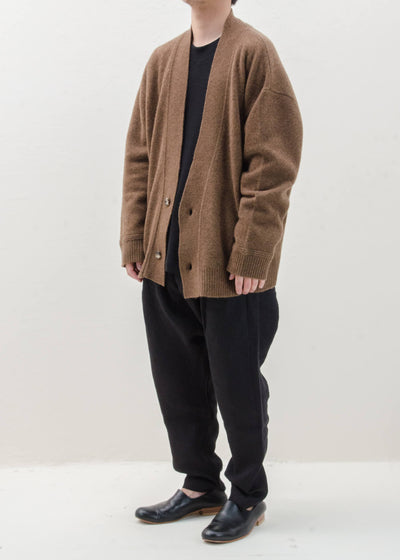 Edwina Horl YAK-STRICKWESTE/CAMEL