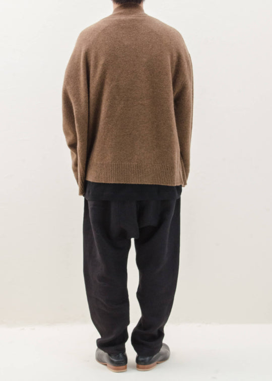 Edwina Horl YAK-STRICKWESTE/CAMEL