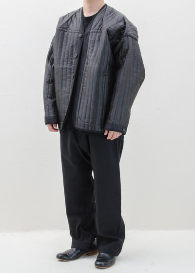 JAN-JAN VAN ESSCHE "JACKET#44" PADDED MUD SILK