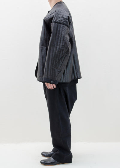 JAN-JAN VAN ESSCHE "JACKET#44" PADDED MUD SILK