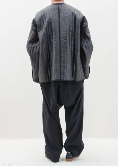JAN-JAN VAN ESSCHE "JACKET#44" PADDED MUD SILK
