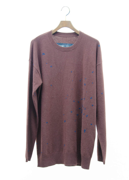 ZIGGY CHEN SWEATER Art.#007 / DARK RED