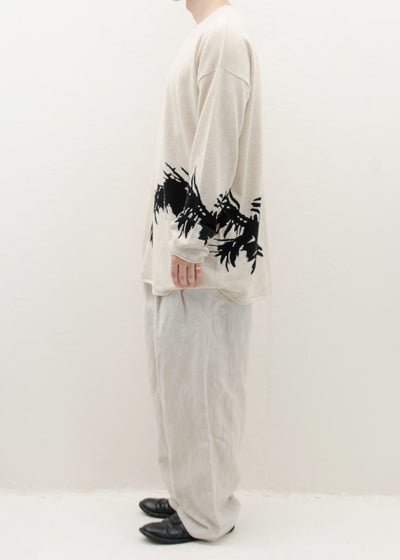 ZIGGY CHEN SWEATER Art.#005 / OFF WHITE