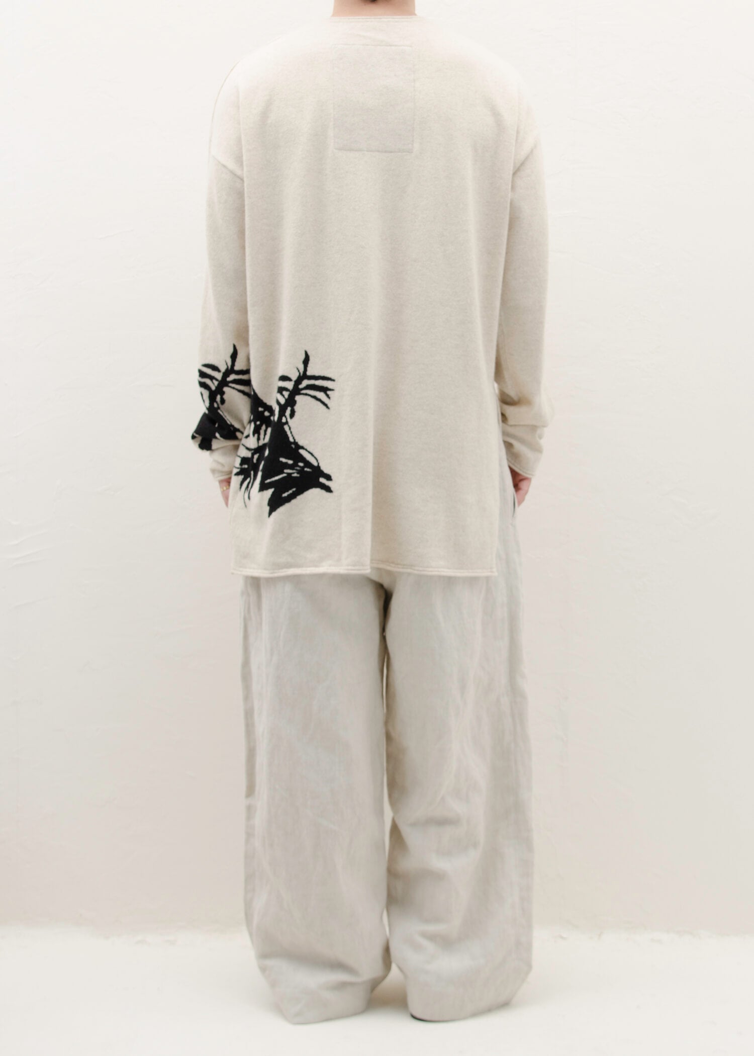 ZIGGY CHEN 毛衣 Art.#005 / OFF WHITE