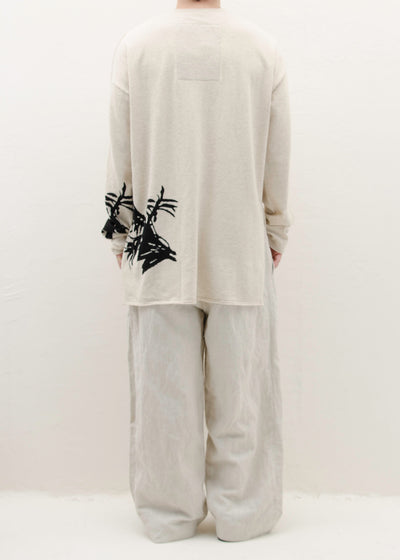 ZIGGY CHEN SWEATER Art.#005 / OFF WHITE