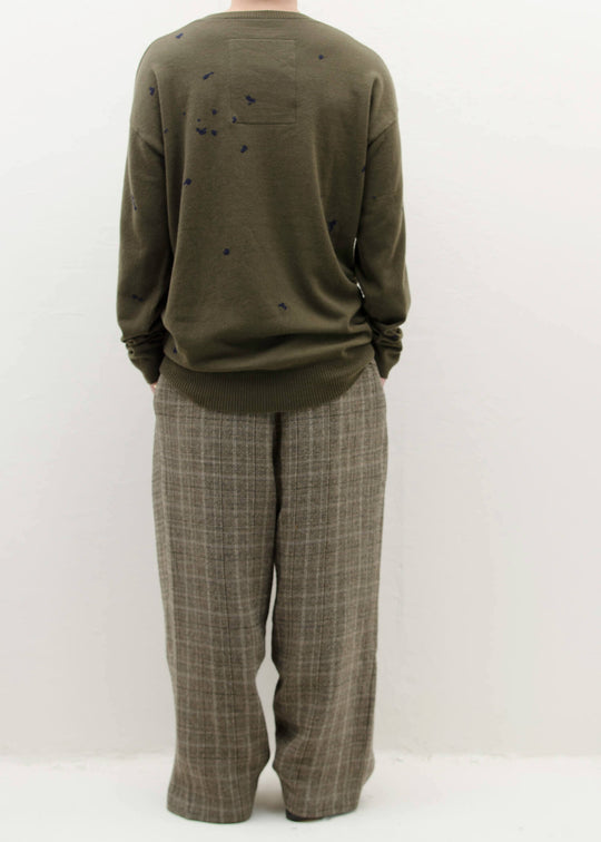 ZIGGY CHEN SWEATER Art.#007 / DARK GREEN